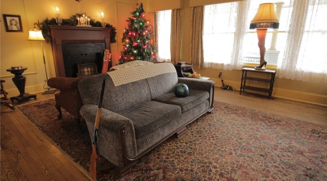 CHRISTMAS HAS COME EARLY! A CHRISTMAS STORY HOUSE NOW AVAILABLE FOR OVER NIGHT STAYS.